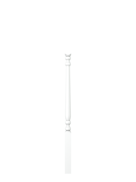 SW-5090 Primed Primed Square Top Wood Baluster 36"