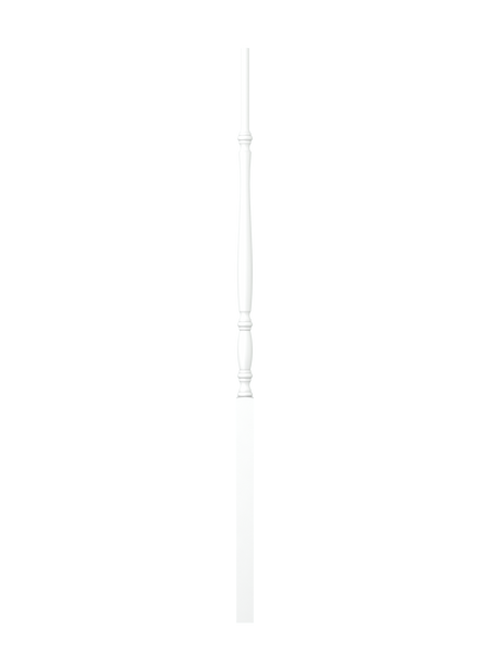 SW-5241 Primed Primed Pin Top Wood Baluster 41"