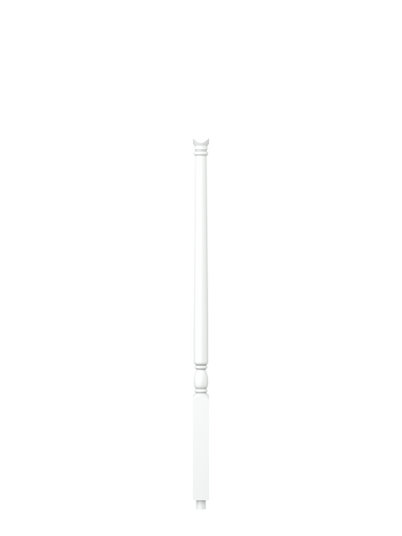 SW-5141 Primed Primed Square Top Wood Baluster 34"
