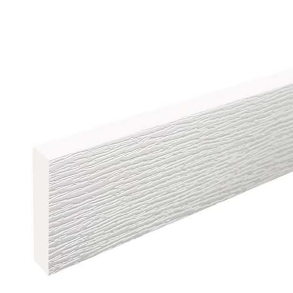 9096 White PVC Trim Board 8'