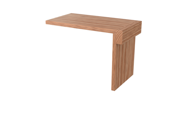 LJ-8872 Unfinished Red Oak Craftsman False Tread Kit