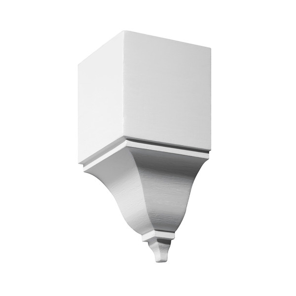 1888 Primed Poplar Inside Crown Corner