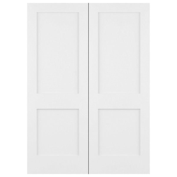 2 Panel Bifold Primed Pine 2'6" x 6'8" Door