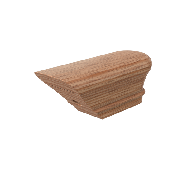 LJ-7009 Unfinished Red Oak Non Plowed Returned End