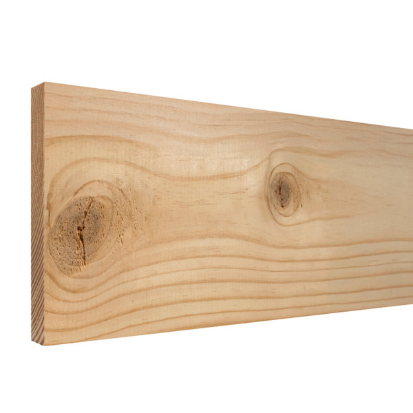 1X6 Southern Yellow Pine Rustic S4S Board 14'