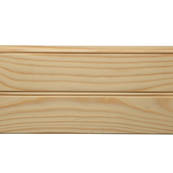 1X4 Southern Yellow Pine Clear Reversible Edge & Center Bead / V-Groove 14'