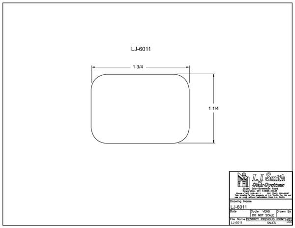 LJ-6011C-20-H Handrail