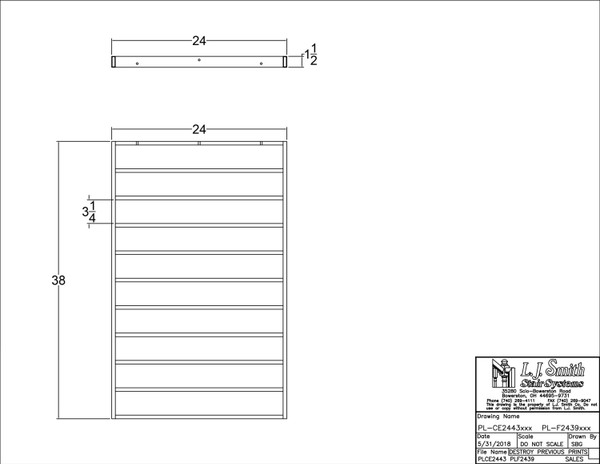 PL-F2439-LSB Level Metal Panel