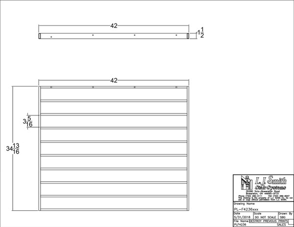 PL-F4236-LSB Level Metal Panel