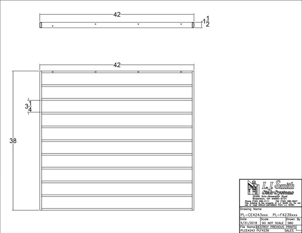 PL-F4239-LSB Level Metal Panel