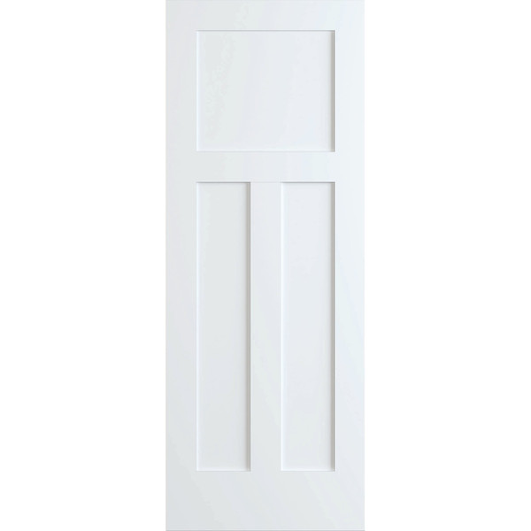 Shaker 1 Lite 2 Panel Primed Pine 2'0" x 8'0" Door