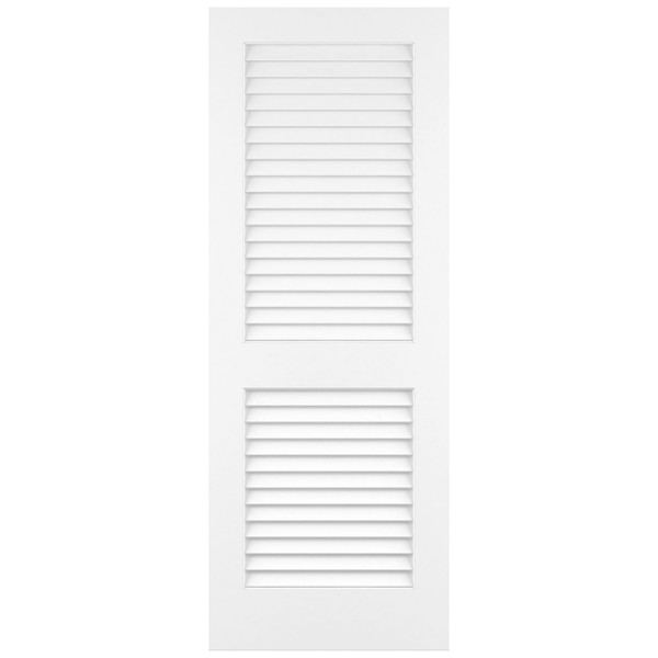 Plantation Louver Primed Pine 2'0" x 8'0" Door