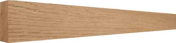 1X2 Unfinished Oak Board LF