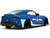 2020 Toyota Supra Blue with Graphics and Max Sterling Diecast Figurine "Robotech" "Hollywood Rides"