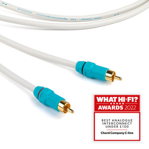Chord C-line RCA to RCA Interconnect