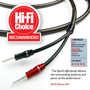 Chord EpicX speaker cable Chord EpicX speaker cable