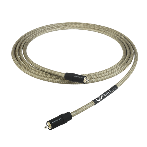 Chord Epic RCA to RCA Subwoofer Cable