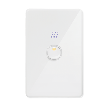 Zimi Multipurpose Switch - 1 Button - White - 5A Zimi Multipurpose Switch - 1 Button - White - 5A