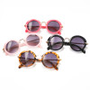 Blueberry Bay   Round Sunnies Sunglasses - Black - size One Size
