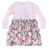 Paper Wings       Over The Rainbow Long Sleeve Gathered Dress - Happy Horse