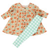Be Girl Clothing   Playtime Favorites Seeds Of Hope Classic Leggings - Mint Check - size 2T
