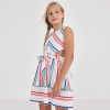 Mayoral     Sunny Days Striped Woven Sundress w/Side & Back Cut-Outs - Multi