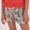 Mayoral     Jungle Jazz Print Skort w/Drawstring Waist & Side Pockets - Multi