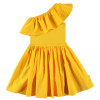Molo                         Chloey Organic Knit & Woven One-Shoulder Dress - Sun Power