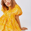 Molo                          Calyita Woven Puff Sleeve Dress - Stay Sunny - size 9/10