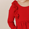 Swoon Baby by Serendipity     Essential Bella Picot Pocket Dress - Red