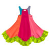 Lemon Loves Lime Tank Twirly Dress - Multi - size 4