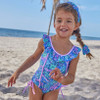 Blueberry Bay       Bahamas Reef 1pc Swimsuit