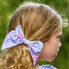 Be Girl Clothing        Bouquet Of Spring Classic Bow - Lilac Floral - size One Size