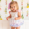 Be Girl Clothing         Bouquet Of Spring Lavida Skirted Romper