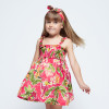 Mayoral              Tropical Fun 2pc Smocked Sundress & Headband - Multi