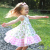 Be Girl Clothing          Baskets & Bunnies Playtime Garden Twirler Dress