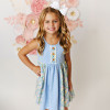 Swoon Baby by Serendipity             Watercolor Garden Bliss Tier Dress - size 10