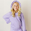 Oopsie Daisy      2pc Hooded Jacket & Pants Set - Lavender