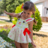 Be Girl Clothing        Fields Of Roses Coco Bunny Skirted Romper