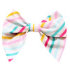 Be Girl Clothing      Eat Cake Classic Bow - Bold Stripes