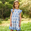 Pink Chicken         Cynthia Dress - Blue Eyelet - size 4