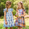 Pink Chicken         Cynthia Dress - Blue Eyelet - size 4