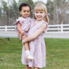 Pink Chicken    Easter Leila Dress - Lavender Lambs