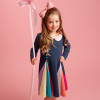 Lemon Loves Lime                    School Rainbow Dress - Insignia