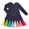 Lemon Loves Lime                    Rainbow Dance Dress - Sky Captain