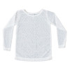 Be Girl Clothing                                                                Essential Layering Top - White Swiss Dot