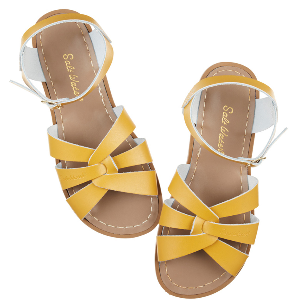 Journee Collection Womens Sierra Wedge Heel Espadrille Sandals Mustard 8 :  Target