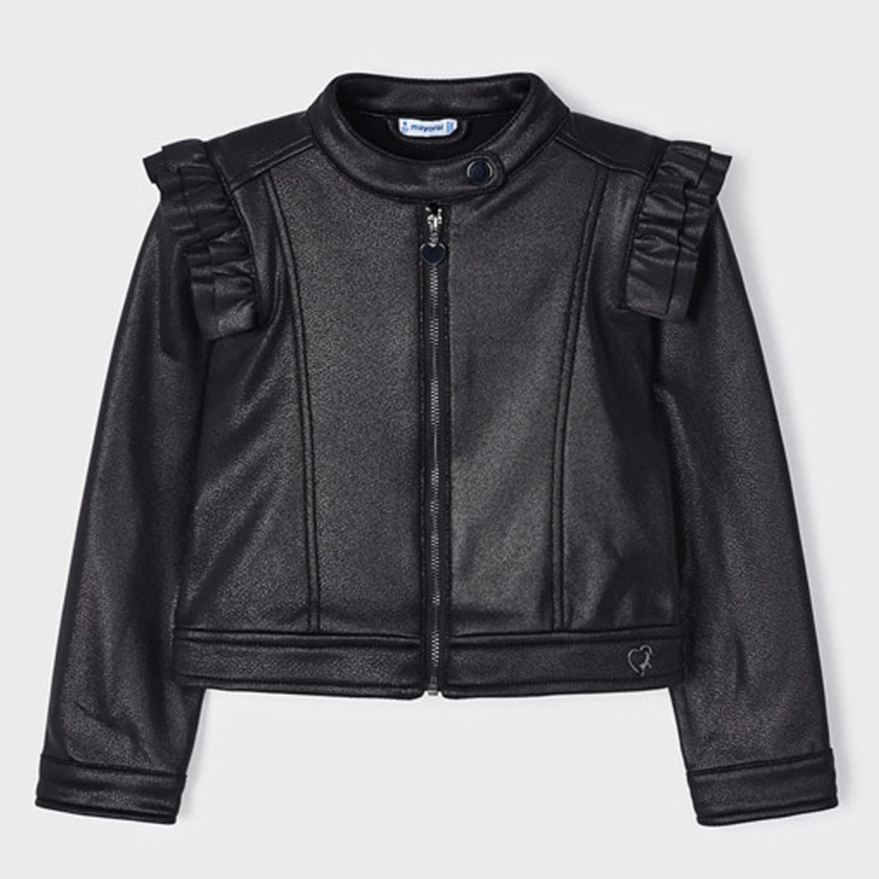 Girls Black washing leather jackets at Rs 2550 in New Delhi | ID:  21510109148