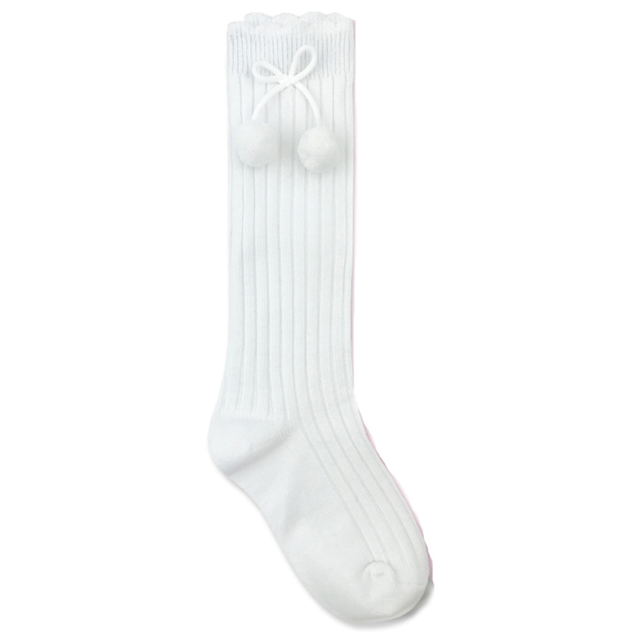 Jefferies Socks Classic Cable Knee High Socks - White