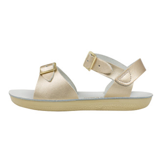 Salt Water Sun-San Surfer Kid Sandals - Gold